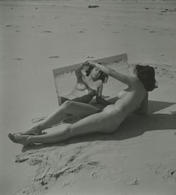 ANDRÉ DE DIENES Vintage Photo 1950s-1960s Nude Study