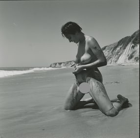 ANDRÉ DE DIENES Vintage Photo 1950s-1960s Nude Study
