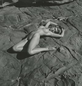 ANDRÉ DE DIENES Vintage Photo 1950s-1960s Nude Study