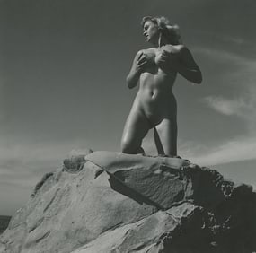 ANDRÉ DE DIENES Vintage Photo 1950s-1960s Nude Study