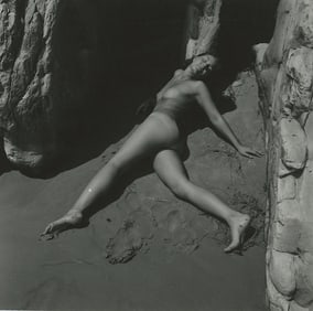 ANDRÉ DE DIENES Vintage Photo 1950s-1960s Nude Study