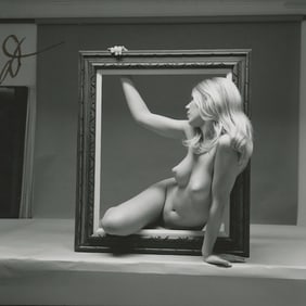 ANDRÉ DE DIENES Vintage Photo 1950s-1960s Nude Study