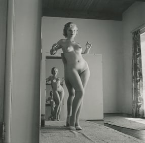 ANDRÉ DE DIENES Vintage Photo 1950s-1960s Nude Study