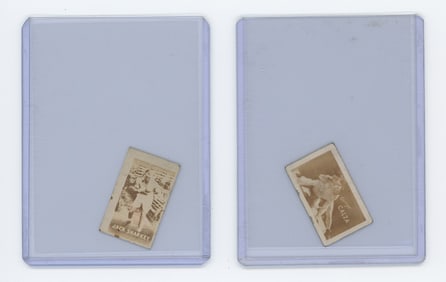 Set of 2 Pair Antique / Vintage Scarce Boxing Cards OPP!!