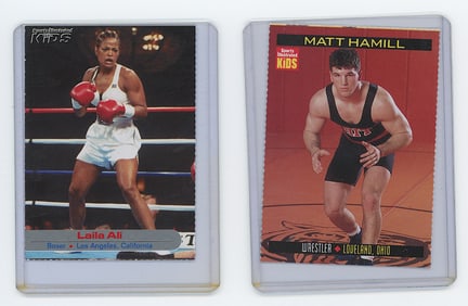 Set of 2 Pair Antique / Vintage Scarce Boxing Cards OPP!!