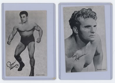 Set of 2 Pair Antique / Vintage Scarce Boxing Cards OPP!!