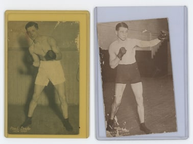 Set of 2 Pair Antique / Vintage Scarce Boxing Cards OPP!!