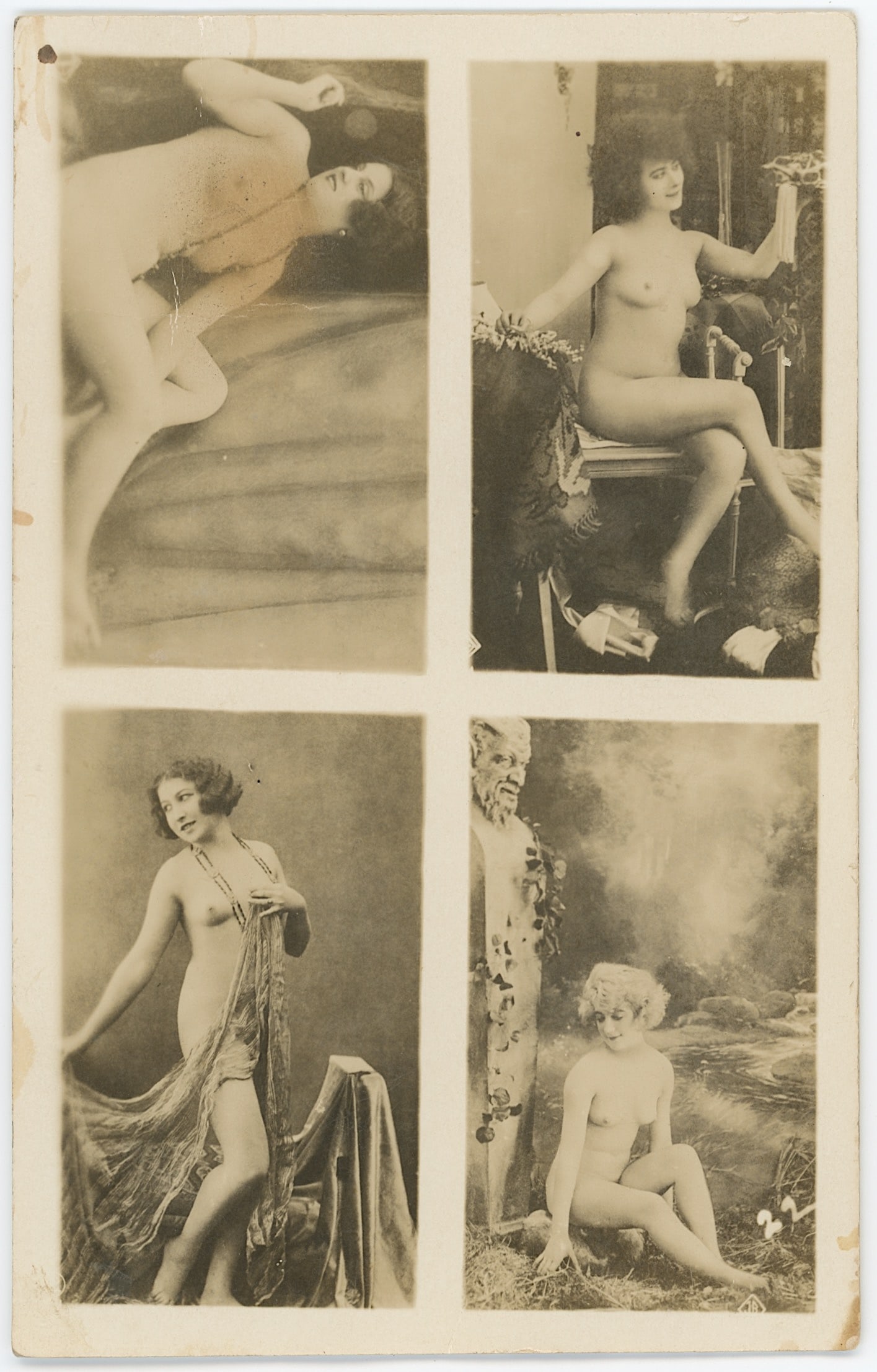 Set of 2 Pair Antique / Vintage Scarce Boxing Cards OPP!! (1 of 2)