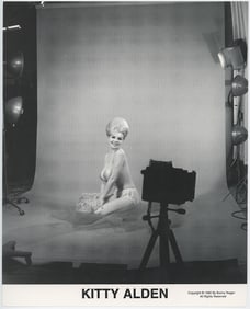 BUNNY YEAGER Vintage Pin Up Litho Model KITTY ALDEN