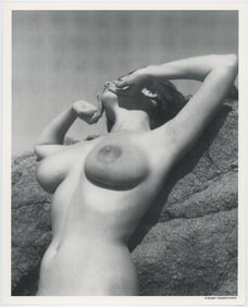 BUNNY YEAGER Vintage Pin Up Litho Model DIANE WEBBER