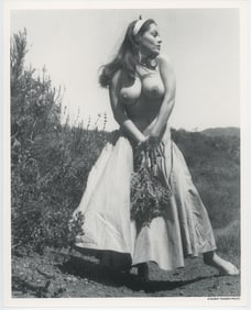 BUNNY YEAGER Vintage Pin Up Litho Model DIANE WEBBER