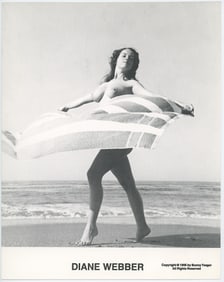BUNNY YEAGER Vintage Pin Up Litho Model DIANE WEBBER