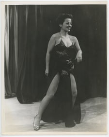 Vintage Pin Up Female Photo 10" x 8" THEATRE DANCER