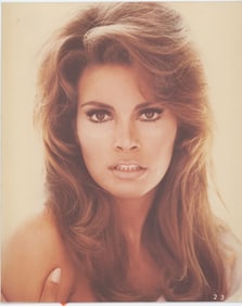 Vintage Pin Up Female Photo 10" x 8" RAQUEL WELCH