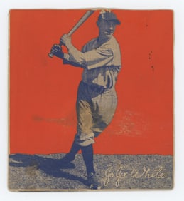 Vintage 1935 Wheaties Baseball Cutout Card JO JO WHITE