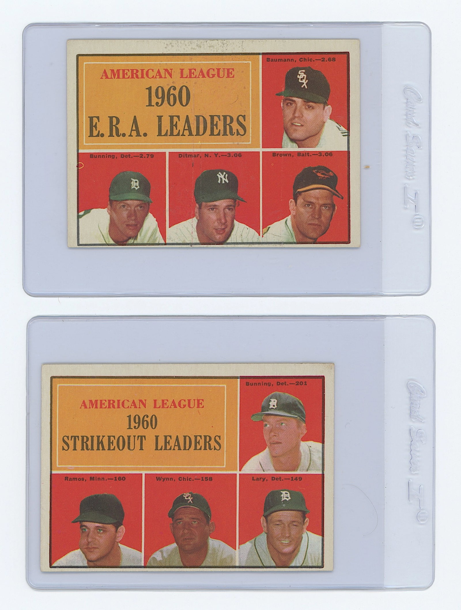 Two 1961 Topps American League baseball Cards #46 and #50 OPP!: This lot is coming from the estate of a collector in Palm Beach, FL. We have included quality images to show it's actual condition. This lot is located in Boca Raton, Fl and its shipment will be made 