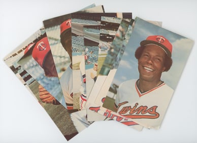 Collection of About 17 MINNESOTA TWINS Postcards, 1978