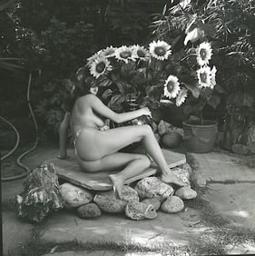 ANDRÉ DE DIENES Vintage Photo 1950s-1960s Nude Study