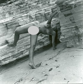 ANDRÉ DE DIENES Vintage Photo 1950s-1960s Nude Study