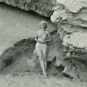 ANDRÉ DE DIENES Vintage Photo 1950s-1960s Nude Study