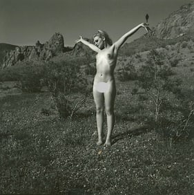 ANDRÉ DE DIENES Vintage Photo 1950s-1960s Nude Study