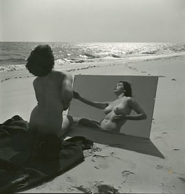 ANDRÉ DE DIENES Vintage Photo 1950s-1960s Nude Study