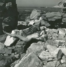 ANDRÉ DE DIENES Vintage Photo 1950s-1960s Nude Study
