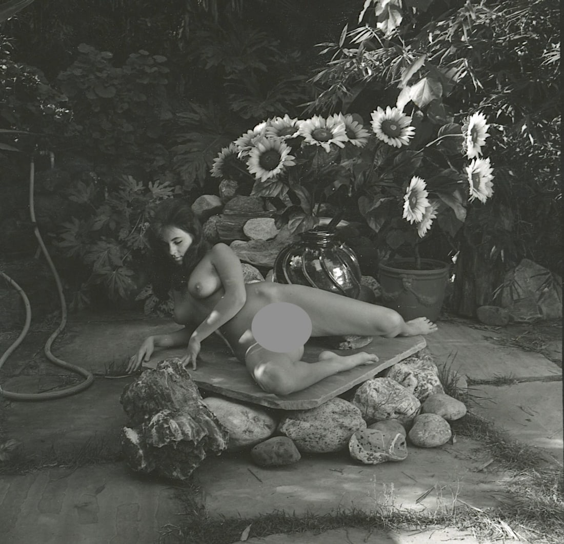 ANDRÉ DE DIENES Vintage Photo 1950s-1960s Nude Study: The provenance of this photo is from the estate/archives of notable photographer André de Dienes (Hungarian 1913 - 1986) in CA. André de Dienes is a well-known photographer, especially recognized fo