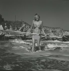 ANDRÉ DE DIENES Vintage Photo 1950s-1960s Nude Study