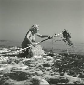 ANDRÉ DE DIENES Vintage Photo 1950s-1960s Nude Study