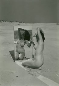 ANDRÉ DE DIENES Vintage Photo 1950s-1960s Nude Study