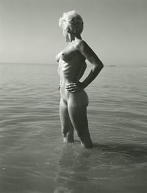 ANDRÉ DE DIENES Vintage Photo 1950s-1960s Nude Study