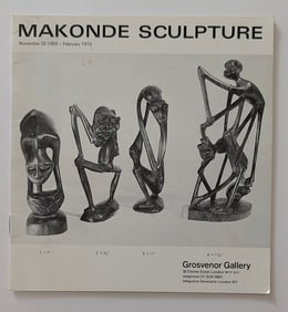 Catalog Makonde sculpture exhib. held at the Grosvenor Gallery in London