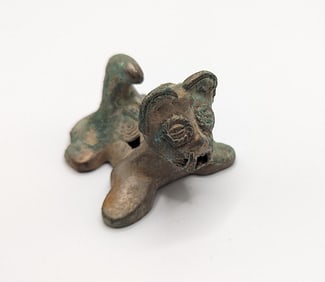 Pre-Columbian Design Tumbaga Animal Figure