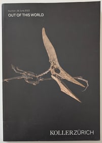 Catalog an auction by Koller Zürich featuring a Pteranodon Skeleton