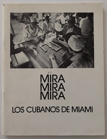 Vintage MIRA Los Cubanos De Miami, Visuals Arts Gallery, 1979