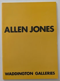 Catalogue for British Pop artist ALLEN JONES - Waddington Galleries, 1983