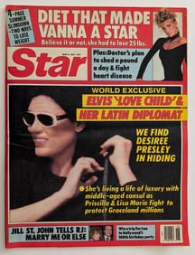 May 5, 1987, issue of Star magazine ELVIS PRESLEY