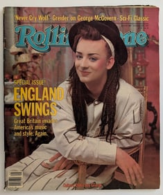 Rolling Stone Magazine November 10th, 1983 BOY GEORGE