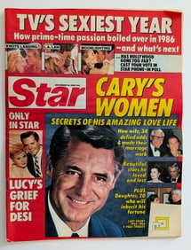 December 16, 1986, issue of Star magazine - GARY GRANT