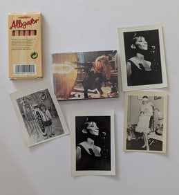 Vintage Ephemera Includes Barbra Streisand Cards