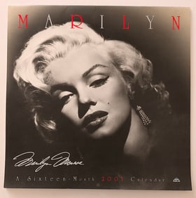 Marilyn Monroe 2001 calendar