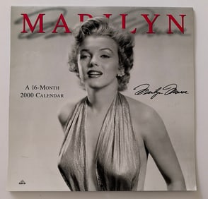 Marilyn Monroe 16-Month 2000 Wall Calendar