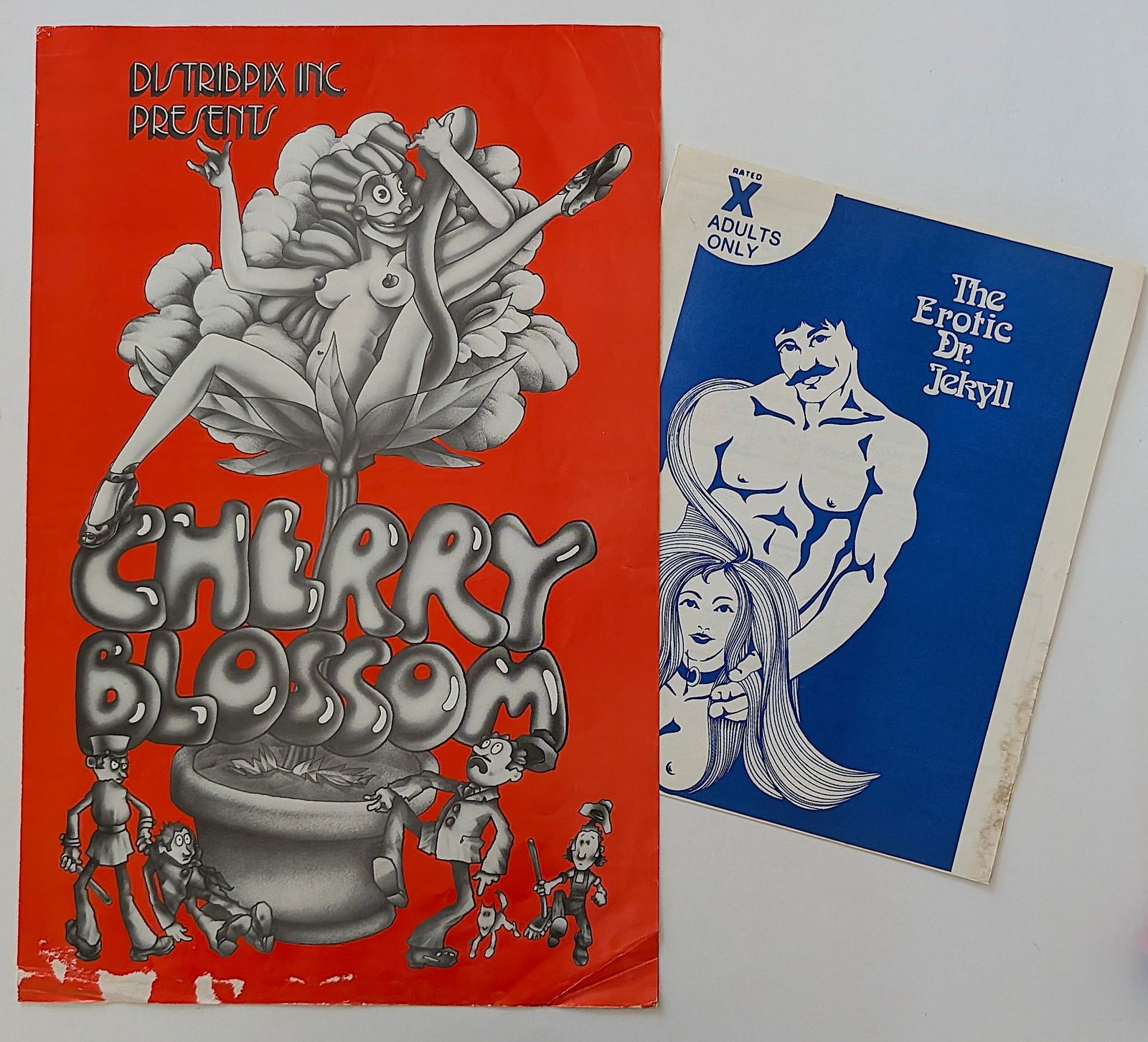 Vintage Ephemera Adult Movie Cherry Blossom (1 of 1)