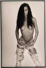 Oiginal Professional Photo with Female Model 21st C.