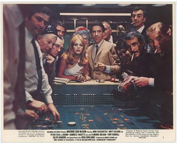 Vintage Lobby Card Machine Gun McCain 11" x 14"