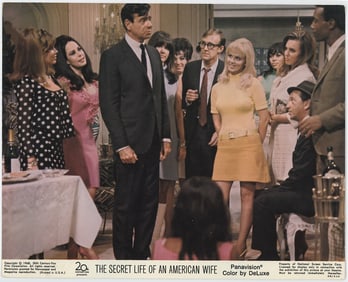 Vintage Lobby Card The Secret Life of an American Wife 11" x 14"