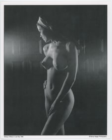BUNNY YEAGER Vintage Pin Up Litho Model Low Key Nude