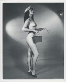 BUNNY YEAGER Vintage Pin Up Litho Model Bettie Page