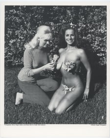 BUNNY YEAGER Vintage Pin Up Litho Model Ruth Anderson